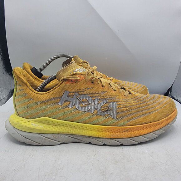 Hoka One One Mach 5 Mens 12 D Radiant Yellow Evening Primrose Athletic Shoes main image 9